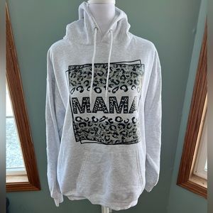 Hanes eco smart ash grey hoodie medium